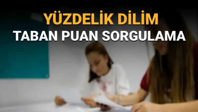 LGS 2025 Taban Puanları ve Yüzdelik Dilimle Tercih Rehberi