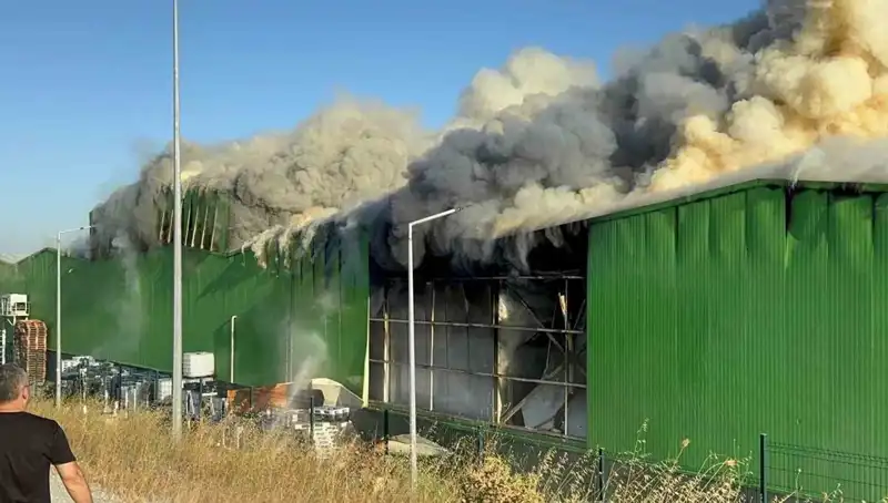 Balıkesir'deki Fabrika Yangınında 2 İşçi Hayatını Kaybetti, 1 Kişi Tutuklandı