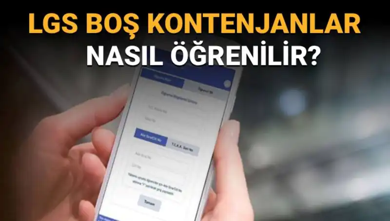 LGS Boş Kontenjanlar ve Taban Puanları: Öğrenciler İçin Vize Zamanı!